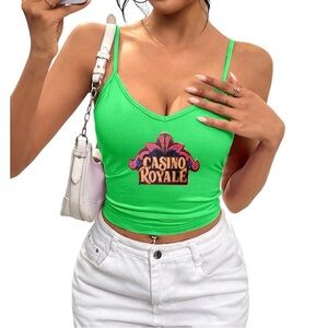Women's Green Tank Top